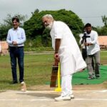 Vinod Sharma inaugurated cricket tournament in Raipur Rani, played cricket himself- Vinod Sharma inaugurated cricket tournament in Raipur Rani, played cricket himself- India News Haryana