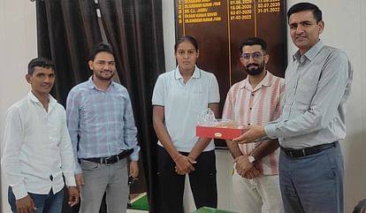 Bhuna College student Sneha will play in Haryana women's cricket team