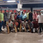 Bihar Tennis ball cricket team leaves for national competition