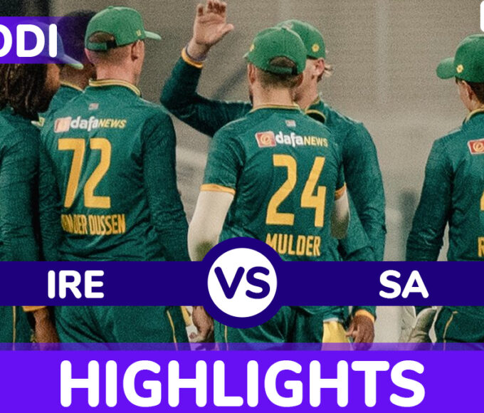 Ireland vs South Africa 1st ODI 2024 Highlights: In the first ODI, South Africa defeated Ireland by 139 runs, Ryan Rickelton and Tristan Stubbs played brilliant innings, see highlights.