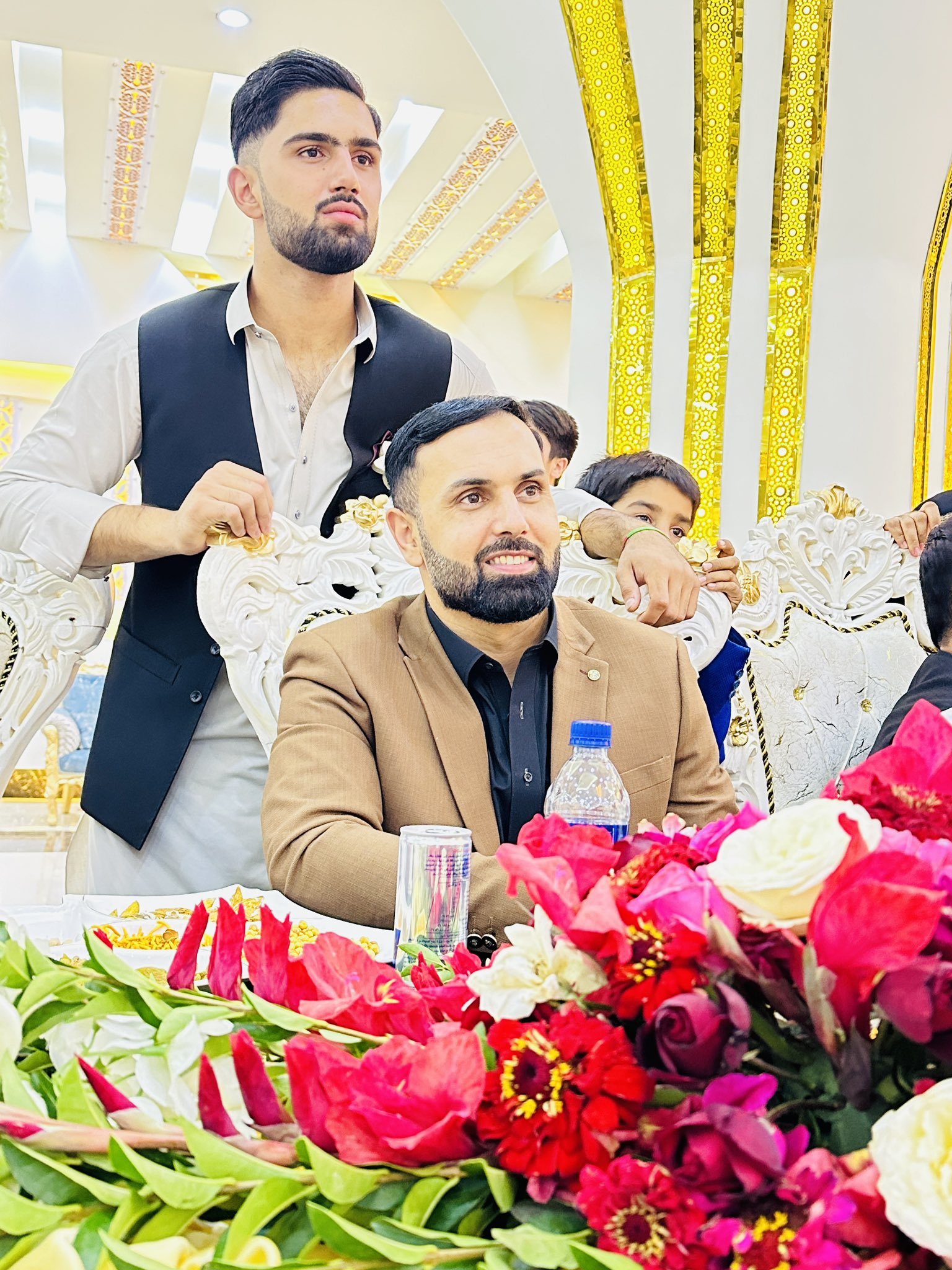 Attended the wedding of Mohammad Nabi Rashid Khan.