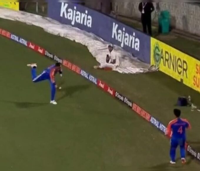 IND vs BAN: Hardik Pandya became 'Superman', took a unique catch on the boundary line, reminded Suryakumar Yadav