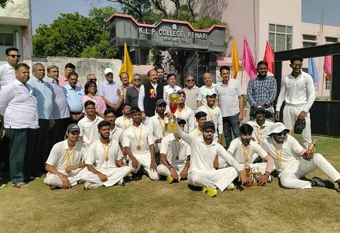 Klp College Won The Cricket Competition - Rewari News