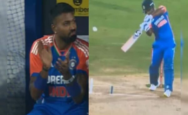 OMG what a shot is this... World cricket was shocked to see this special shot of Sanju Samsam, commentator Ravi Shastri's reaction went viral - Video | World cricket was surprised to see this special shot by Sanju Samson, commentator Ravi Shastri's reaction went viral