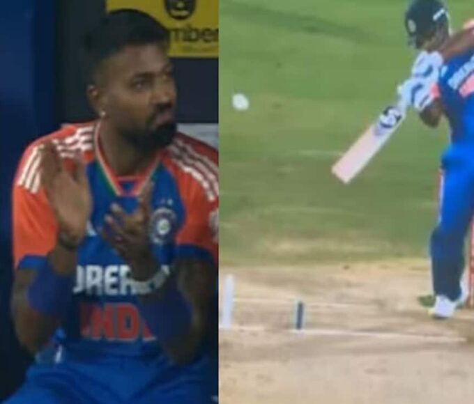 OMG what a shot is this... World cricket was shocked to see this special shot of Sanju Samsam, commentator Ravi Shastri's reaction went viral - Video | World cricket was surprised to see this special shot by Sanju Samson, commentator Ravi Shastri's reaction went viral