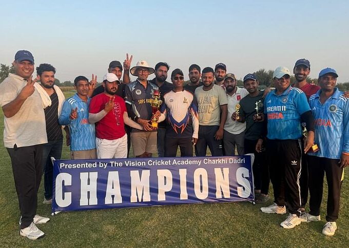 Dadri Champion Won Cricket Match - Charkhi Dadri News