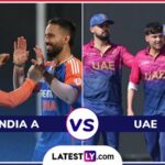 INDIA A vs UAE, Emerging Teams Asia Cup 2024 Live Streaming: Today, the match between India A and UAE in the Emerging Teams Asia Cup, know here when, where and how to enjoy the live match.