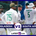 BAN vs SA 1st Test 2024 Day 1 Scorecard: First day's play over, Bangladesh team all out for 106 runs, South Africa scored 140 runs losing 6 wickets, see the scorecard of the match here