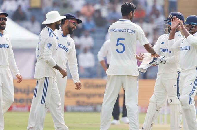 IND vs NZ 2nd Test 2024 Day 2 Live Score Update: New Zealand got the 5th blow in the second innings, Washington Sundar made Tom Latham his second victim.