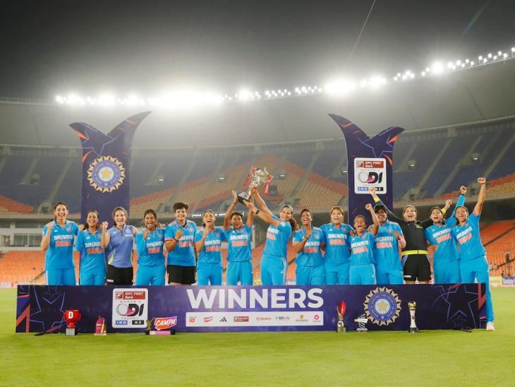 Women's Cricket- India won the series 2-1 | Women's Cricket- India beats New Zealand by 6 wickets: Mandhana's century, Harmanpreet's fifty; Won the series 2-1