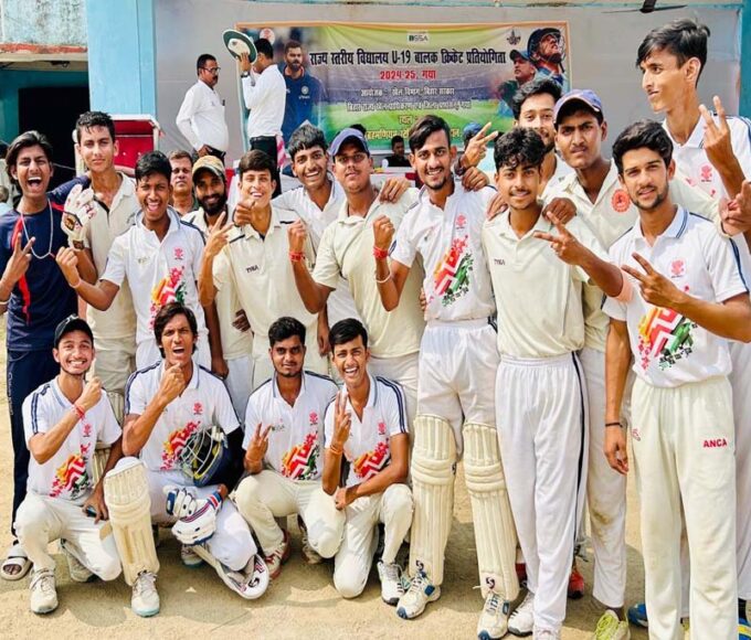 All-round performance of Vaibhav and Rahul Bharti in Bihar Inter District Boys U-19 School Cricket