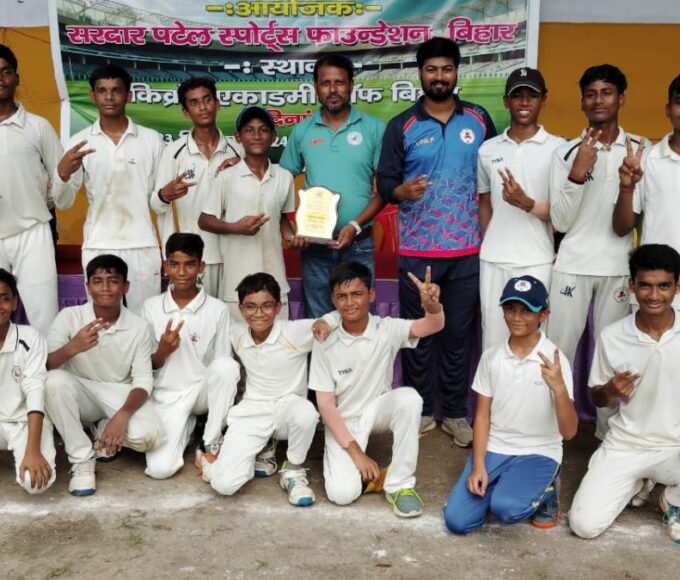 Ayush and Sachin shine in Dr. Parmesmar Dayal Under-13 Cricket Tournament