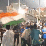 Both teams won the hearts of fans with cricket, the match was held after 14 years. Fans danced with the tricolor on Team India's victory: Diwali-like celebration in Gwalior till late night; Scindia said- glorious moment - Gwalior News