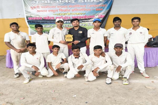 CAB Red team in semi-finals of Dr. Parmeshwar Dayal Memorial U-13 Cricket