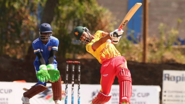 Sikandar Raza in Gambia vs Zimbabwe T20I Match  (ICC)