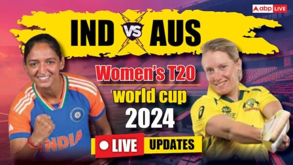 IND W vs AUS W Score Live Updates Womens T20 World Cup 2024 India vs Australia Women Commentary Sharjah