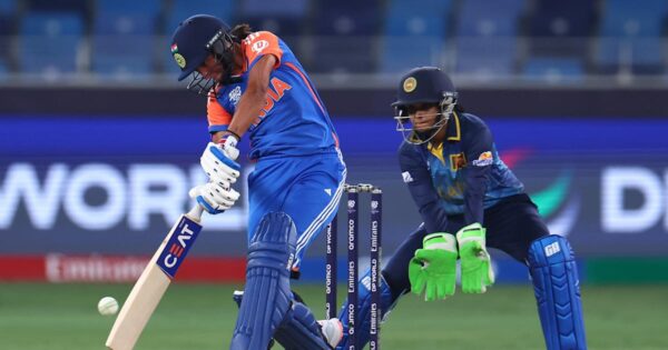 IND-W vs SL-W, Women's T20 World Cup 2024: Half-centuries from Harmanpreet Kaur and Smriti Mandhana lead India to victory by 82 runs.