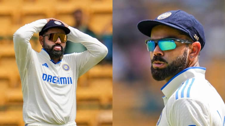 IND vs NZ 1st Test Indian cricket team home test defeat in Virat Kohli and Rohit Sharma captaincy comparison विराट कोहली के दौर में टेस्ट फॉर्मेट की राजा थी टीम इंडिया, रोहित शर्मा की कप्तानी में बिगड़ गया खेल?