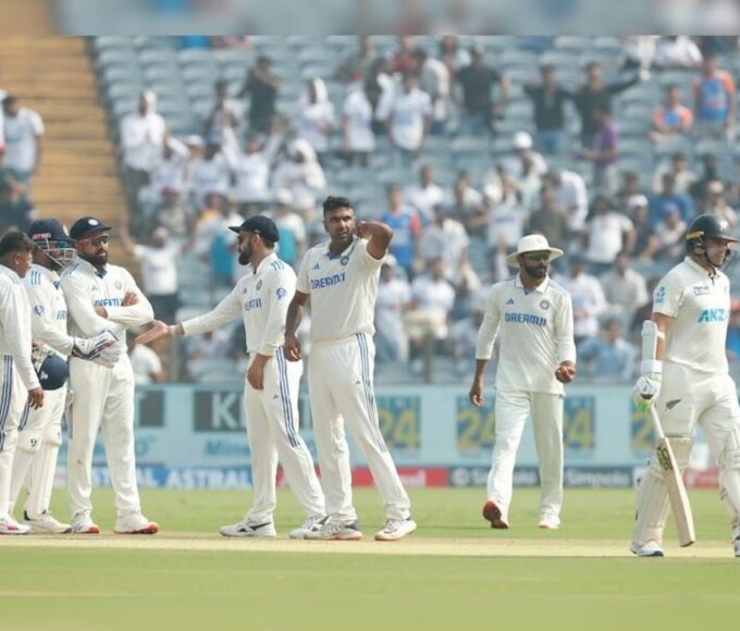 IND vs NZ: Kiwi captain Tom Latham has been dancing like this on Ashwin's spin, World Cricket shocked after seeing the records