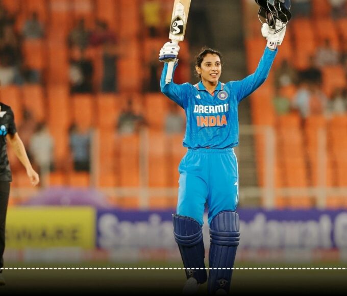 INDW vs NZW: Smriti Mandhana broke the record of this Indian player by scoring a century. Smriti Mandhana breaks Mithali Raj record for most ODI hundreds in IND-W vs NZ-W