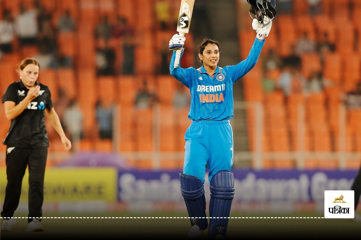 INDW vs NZW: Smriti Mandhana broke the record of this Indian player by scoring a century. Smriti Mandhana breaks Mithali Raj record for most ODI hundreds in IND-W vs NZ-W