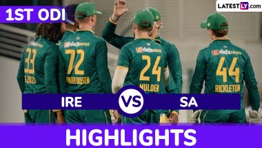 Ireland vs South Africa 1st ODI 2024 Highlights: In the first ODI, South Africa defeated Ireland by 139 runs, Ryan Rickelton and Tristan Stubbs played brilliant innings, see highlights.