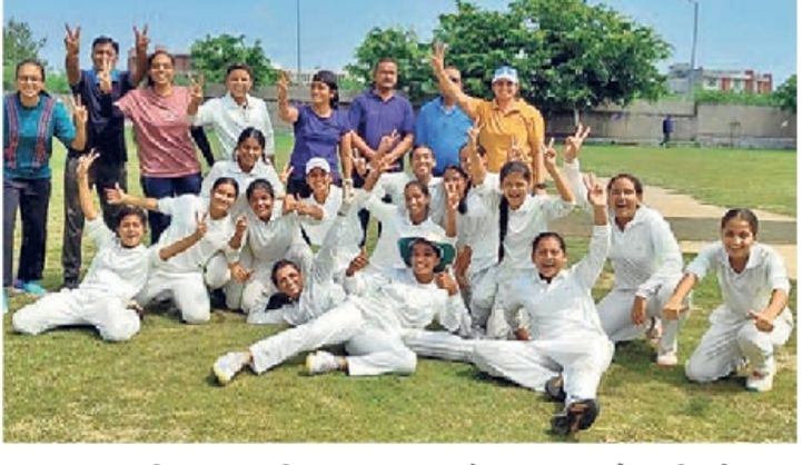 Jodhpur started with victory in Under-17 Girls Cricket | Jodhpur starts with victory in Under-17 girls cricket - Jodhpur News