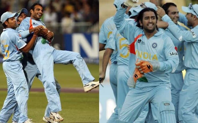 Joginder Sharma 41st birthday MS Dhoni biggest risk in 2007 T20 World Cup final against Pakistan एमएस धोनी ने लिया था सबसे बड़ा रिस्क, फिर हुआ कुछ ऐसा...; पूरी दुनिया बन गई दीवानी  