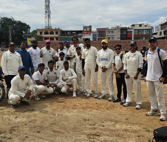 Muslim Cricket League Season One organized at Kushalbag ground, Azhar Sheikh scored a brilliant century. Muslim Cricket League Season One organized in Kushalbagh ground, Azhar Sheikh scored a brilliant century - Banswara News