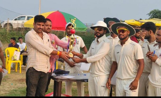 Nalanda Cricket Club won the title by defeating Rajputana Cricket Club. Nalanda Cricket Club won the title by defeating Rajputana Cricket Club - Bihar Sharif News