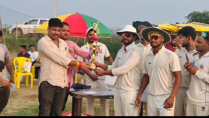 Nalanda Cricket Club won the title by defeating Rajputana Cricket Club. Nalanda Cricket Club won the title by defeating Rajputana Cricket Club - Bihar Sharif News