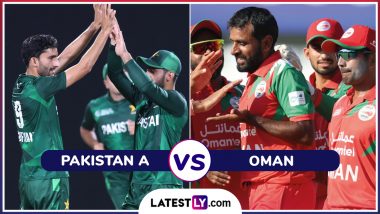 Pakistan A vs Oman Live Streaming: Today, there will be a clash between Pakistan Shaheen and Oman in the Emerging Team Asia Cup, know here when, where and how to enjoy the live match.