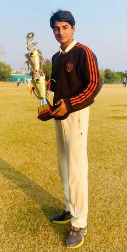 Priyanshu of Rudraprayag district selected in Uttarakhand-19 cricket team.