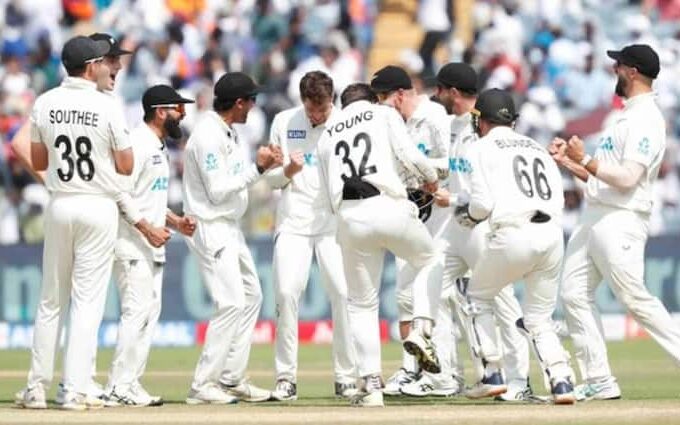 Team India lost Test series at home after 4332 days New Zealand created history Won second test in three days ind vs nz 2nd test pune 4332 दिन के बाद घर पर टेस्ट सीरीज हारी टीम इंडिया, न्यूजीलैंड ने रचा इतिहास; तीन दिन में जीता दूसरा टेस्ट