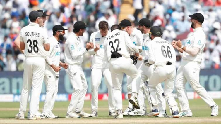 Team India lost Test series at home after 4332 days New Zealand created history Won second test in three days ind vs nz 2nd test pune 4332 दिन के बाद घर पर टेस्ट सीरीज हारी टीम इंडिया, न्यूजीलैंड ने रचा इतिहास; तीन दिन में जीता दूसरा टेस्ट