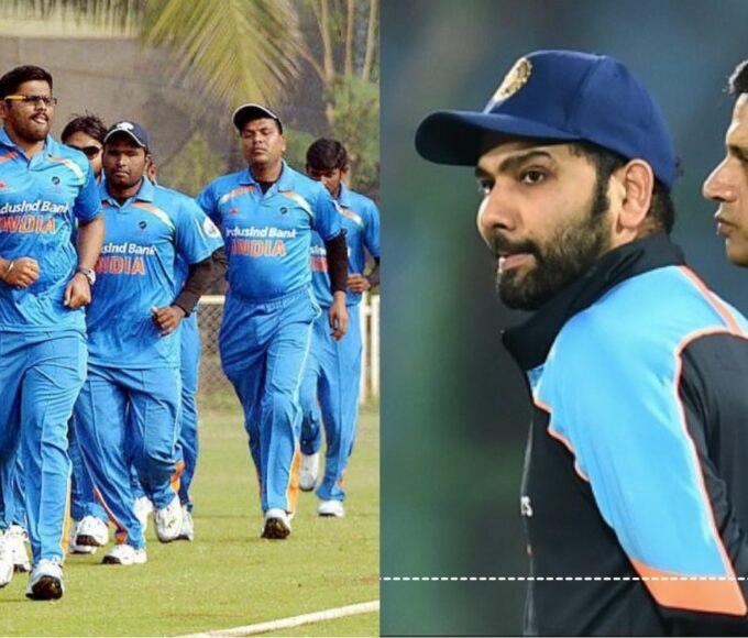 The team captained by Rohit Sharma was not sent to Pakistan, this team is ready to play the World Cup in the neighboring country. india mens cricket team are not traveling to pakistan since 2008 but blind cricket team are ready to play t20 world cup 2024 in pakistan