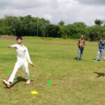 Under-15 cricket team trial match | Under-15 Cricket Team Trial Match: DCA A beat B by 6 wickets; Prince-Arpit took 3-3 wickets - Sehore News