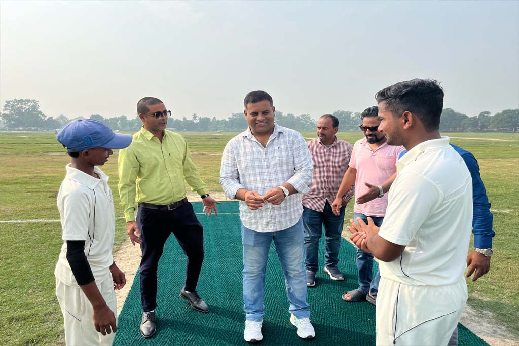 West Champaran District Cricket League starts, Service Cricket Club victorious -