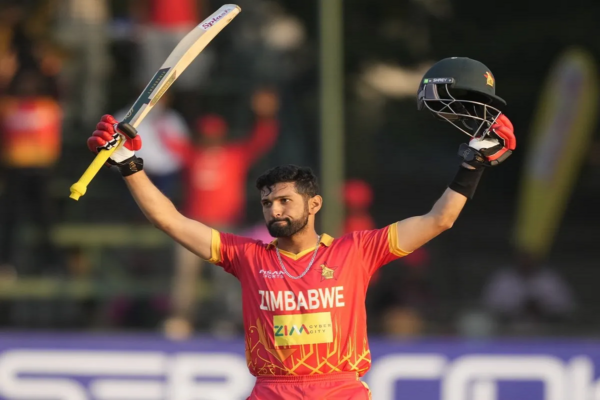 Zimbabwe made the biggest score in the history of T20 cricket, Sikandar Raza hit a century in 33 balls. Zimbabwe Scored Highest T20 International Score 344 runs Captain Sikandar Raza Hit Century In 33 Balls