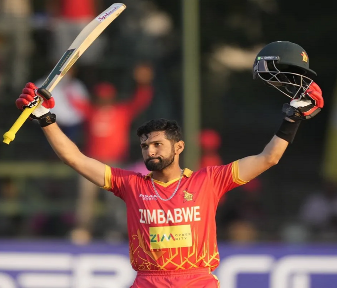 Zimbabwe made the biggest score in the history of T20 cricket, Sikandar Raza hit a century in 33 balls. Zimbabwe Scored Highest T20 International Score 344 runs Captain Sikandar Raza Hit Century In 33 Balls