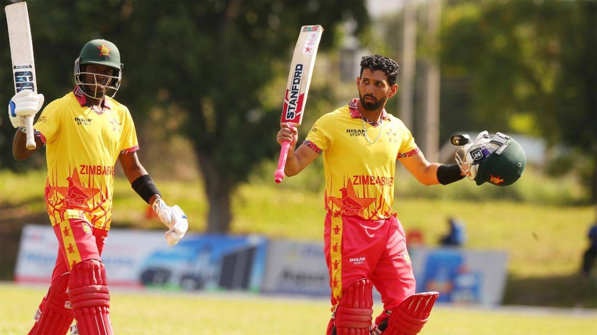 Zimbabwe made the highest team score in T-20 international cricket history, know the statistics