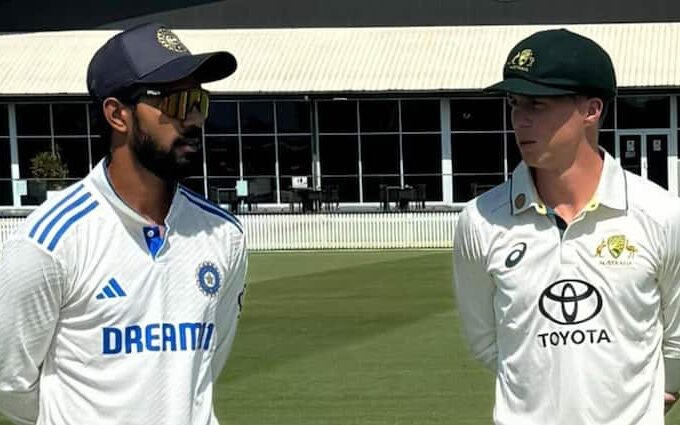 india all out for 107 runs against australia 1st unofficial test ind a vs aus a ruturaj gaikwad devdutt padikkal IND A vs AUS A: दिवाली के दिन टीम इंडिया का बुरा हाल, ऑस्ट्रेलिया ने किया चारों खाने चित्त; 107 रनों पर ऑलआउट