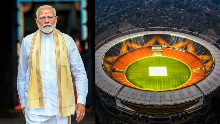 interesting facts about narendra modi stadium special features biggest cricket ground in the world Narendra Modi Stadium: नरेंद्र मोदी स्टेडियम है स्पेशल फीचरों से लैस, इंग्लैंड-ऑस्ट्रेलिया को भी करता है फेल