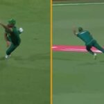 south africa white ball batting coach jp duminy fielding video goes viral during sa vs ire 3rd odi Watch: मैदान पर फील्डर बनकर आया कोच, फिर स्पाइडरमैन की तरह लपकी गेंद; वीडियो वायरल