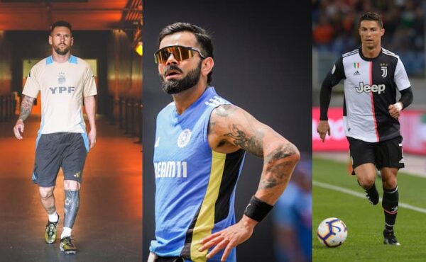 will Indian Cricketer Virat Kohli Break Footballer Cristiano Ronaldo and Lionel Messi Guinness World Records विराट कोहली तोड़ सकते हैं Cristiano Ronaldo और Lionel Messi का रिकॉर्ड, नाम होगा ये वर्ल्ड रिकॉर्ड?