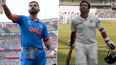 15th November Cricket History: Today has been a great day for Virat Kohli and Sachin Tendulkar, these records were made on 15th November