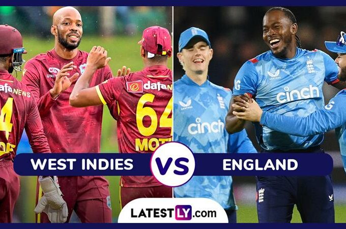 WI vs ENG 1st ODI 2024 Scorecard: West Indies beat England by 8 wickets in the first ODI using Duckworth-Lewis (DLS) method, Gudkesh Moti and Evin Lewis shine, see the scorecard of the match here