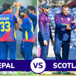 Nepal vs Scotland Match Scorecard, ICC CWC League 2 2023-27: ODI match between Nepal and Scotland canceled due to rain, one point distributed to both the teams