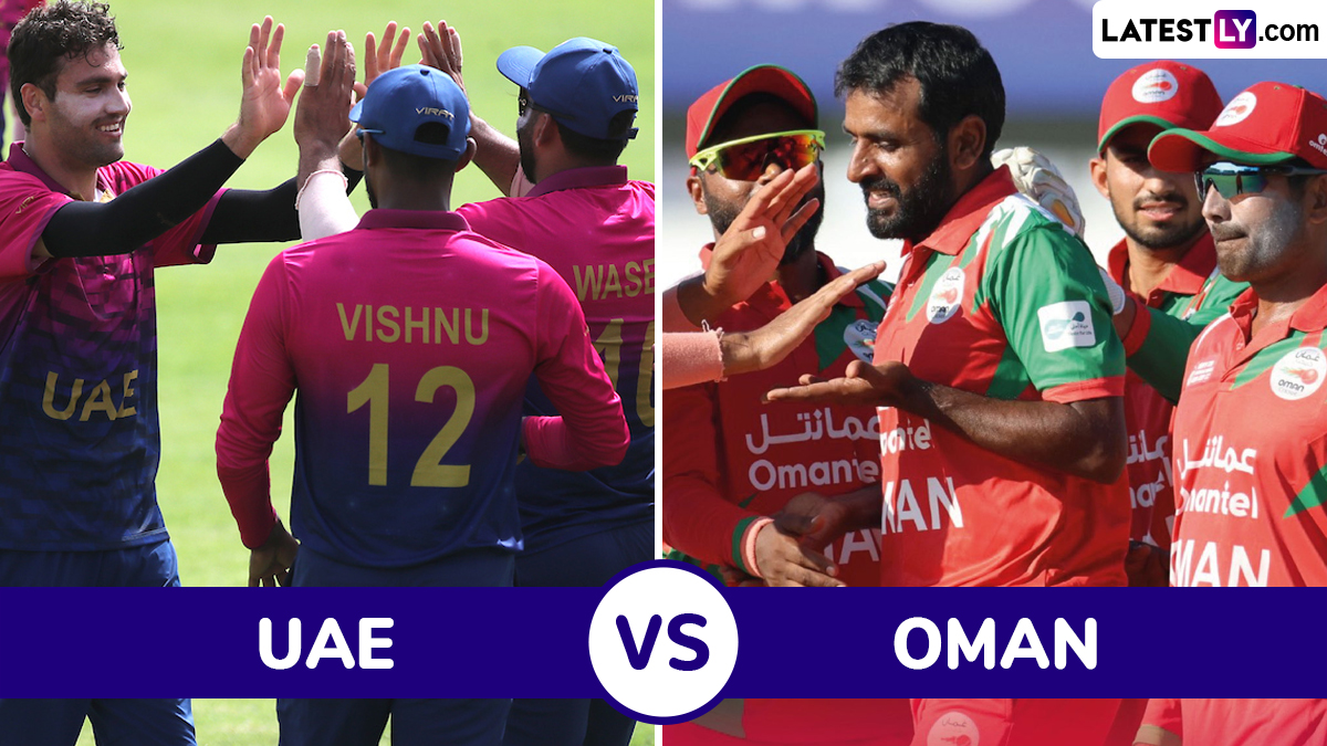 UAE vs OMAN ODI Scorecard, ICC CWC League 2 2023-27: Oman defeated UAE by 4 wickets in a thrilling match, Shakeel Ahmed took 5 wickets.