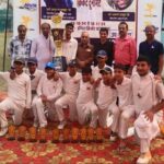 Under-14 Cricket Team Won The Final Match By Defeating Under-19. - Una News